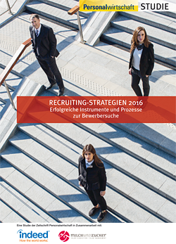 Coverbild Recruiting-Strategien 2016 mit Studienpartner milch & zucker