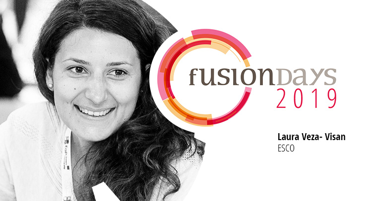 Laura Veza-Visan bei den Fusion Days 2019 über das Thema ESCO der EU Kommission