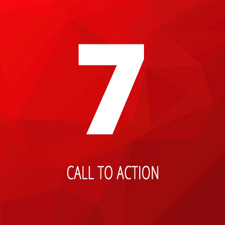 Customer service & call to action